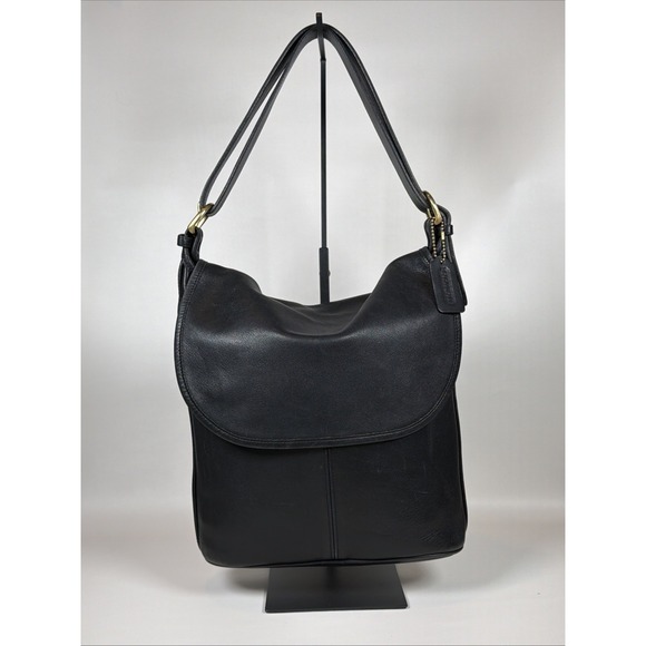 Coach Handbags - Vintage Coach Whitney Bag 4115 Black Leather Shoulder Bag 1997 USA